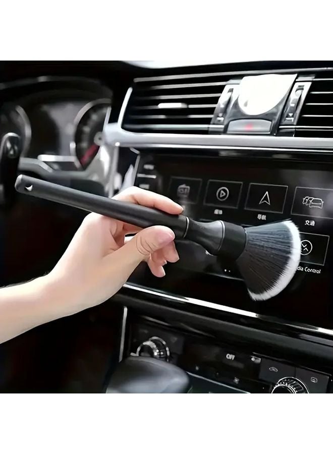 6.69in Car Interior Detail Brush Soft Bristle Dashboard Cleaning Tool No Battery - Image 2